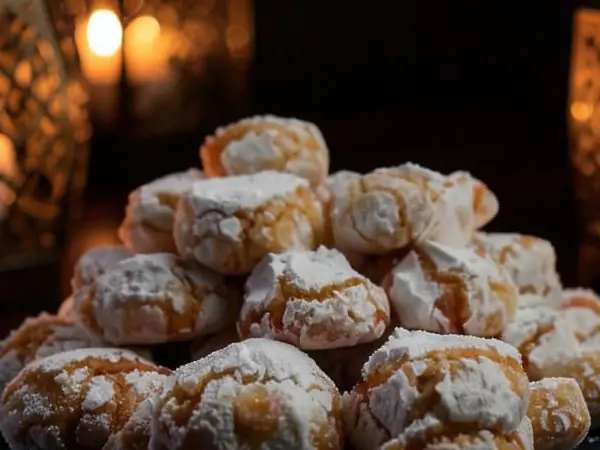 Ghriba aux noix de coco, gâteaux marocains